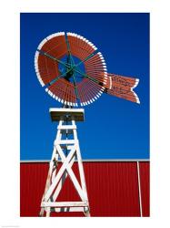 Low angle view of a windmill, American Wind Power Center, Lubbock, Texas, USA | Obraz na stenu