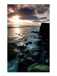 Sunrise over the sea, Cabrillo National Monument, San Diego, California, USA | Obraz na stenu