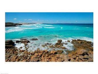 Rocks on the coast, Sleaford Bay, Australia | Obraz na stenu