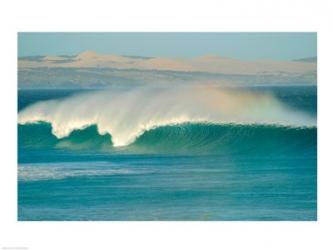 Curling wave in the sea, Sleaford Bay, Australia | Obraz na stenu