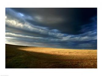 Storm clouds over a landscape, Eyre Peninsula, Australia | Obraz na stenu