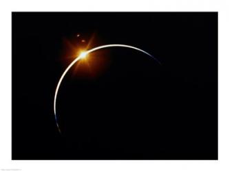 Apollo 12 view of a solar eclipse | Obraz na stenu