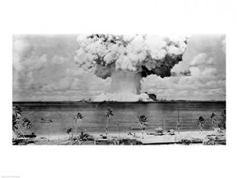 Atomic bomb explosion, Bikini Atoll, Marshall Islands | Obraz na stenu
