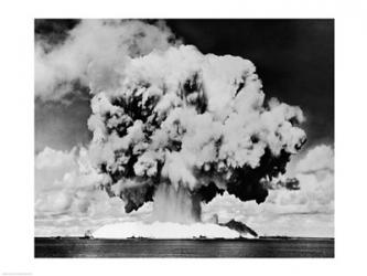 Atomic bomb explosion, Bikini Atoll, Marshall Islands, July 24, 1946 | Obraz na stenu