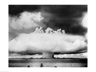 Atomic bomb explosion, Bikini Atoll, Marshall Islands | Obraz na stenu
