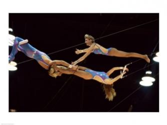 The Flying Redpaths Royal Hanneford Circus | Obraz na stenu