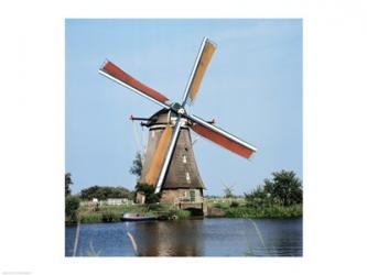 Windmills Kingergisk Netherlands | Obraz na stenu