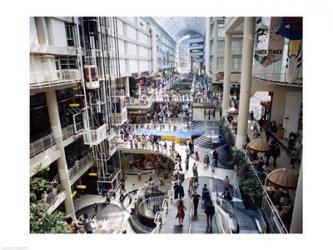 Shopping mall, Eaton Centre, Toronto, Ontario, Canada | Obraz na stenu