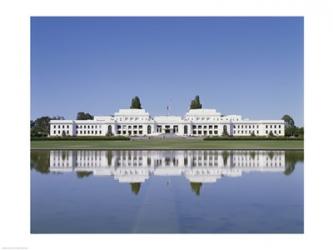 Building on the waterfront, Parliament House, Canberra, Australia | Obraz na stenu