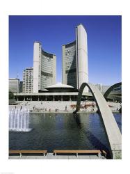 Low angle view of a building on the waterfront, Toronto, Ontario, Canada | Obraz na stenu