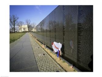 Close-up of a memorial, Vietnam Veterans Memorial Wall, Vietnam Veterans Memorial, Washington DC, USA | Obraz na stenu