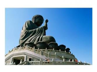 Statue of Buddha, Po Lin Monastery, Hong Kong, China | Obraz na stenu
