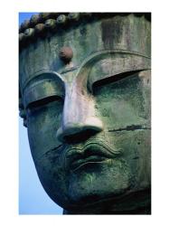 Close-up of a statue of Buddha, Daibutsu, Kamakura, Tokyo, Japan | Obraz na stenu