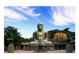 Buddha, Daibutsu, Kamakura, Tokyo, Japan | Obraz na stenu