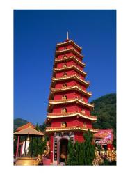 Ten Thousand Buddhas Monastery | Obraz na stenu