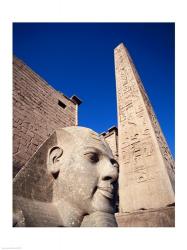 Statue of Ramses II, Temple of Luxor, Luxor, Egypt | Obraz na stenu