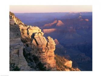 High angle view of rock formations, Grand Canyon National Park, Arizona, USA | Obraz na stenu