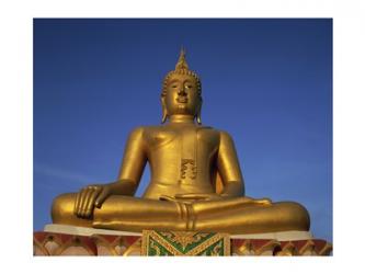 Statue of Buddha, Wat Phra Yai, Ko Samui, Thailand | Obraz na stenu