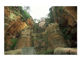 Giant Buddha Statue, Leshan, China | Obraz na stenu