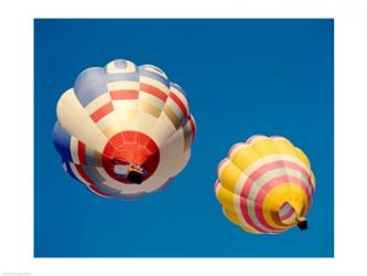 Low angle view of hot air balloons in the sky, Albuquerque, New Mexico, USA | Obraz na stenu