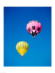 Low angle view of hot air balloons in the sky, Albuquerque, New Mexico, USA | Obraz na stenu