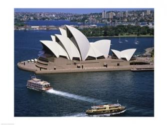 High angle view of an opera house, Sydney Opera House, Sydney, Australia | Obraz na stenu