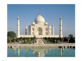 Facade of the Taj Mahal, Agra, Uttar Pradesh, India | Obraz na stenu