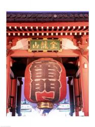 Low angle view of the Gateway Lantern, Kaminarimon Gate, Asakusa Kannon Temple | Obraz na stenu