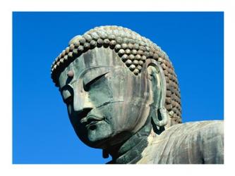 Close-up of a statue, Daibutsu Great Buddha, Kamakura, Japan | Obraz na stenu