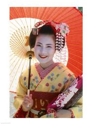 Geisha, Kyoto, Honshu, Japan | Obraz na stenu