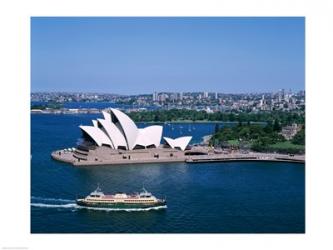 High angle view of an opera house, Sydney Opera House, Sydney, Australia | Obraz na stenu