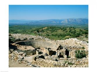 Royal Tombs Grave Circle, Mycenae, Greece | Obraz na stenu