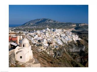 Santorini, Thira (Fira), Cyclades Islands, Greece | Obraz na stenu