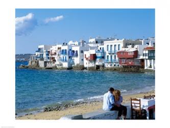 Little Venice, Mykonos, Cyclades Islands, Greece | Obraz na stenu