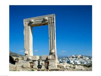 Portara Gateway, Temple of Apollo, Naxos, Cyclades Islands, Greece | Obraz na stenu