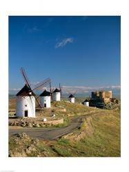 Windmills, La Mancha, Consuegra, Castilla-La Mancha, Spain | Obraz na stenu