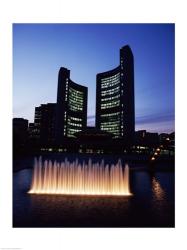 City Hall & Nathan Phillips Square, Toronto, Canada | Obraz na stenu