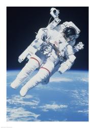 AstronautTaking a Spacewalk | Obraz na stenu