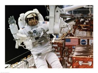 Astronaut in a Space Shuttle | Obraz na stenu
