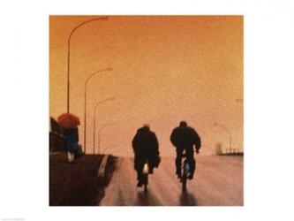 Biking at dusk | Obraz na stenu
