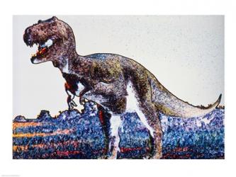Close-up of a tyrannosaurus rex | Obraz na stenu
