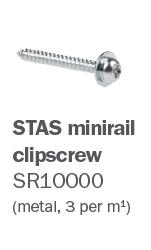 STAS Minirail skrutka