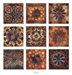 Turkish Tiles (Silver Foil Embellished) | Obraz na stenu