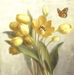 Yellow French Tulips | Obraz na stenu