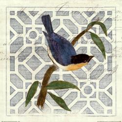 Monument Etching Tile I Blue Bird | Obraz na stenu