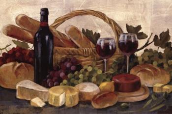 Tuscan Evening Wine Crop | Obraz na stenu