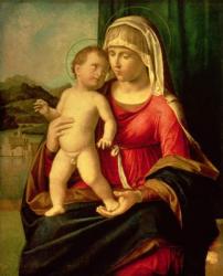 Madonna and Child (oil on canvas) | Obraz na stenu