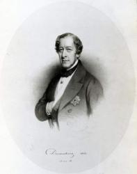 William George Spencer Cavendish, 6th Duke of Devonshire, 1852 (1790-1858) (engraving) | Obraz na stenu