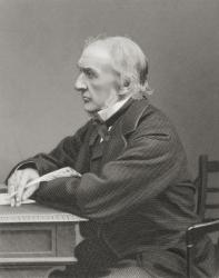William Ewart Gladstone, 1883 (engraving) | Obraz na stenu