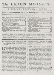 The Ladies Magazine, 1752 | Obraz na stenu